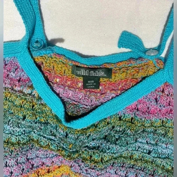 Wild Fable Coverup SizeXXS Crochet Beach Coverup Dress​ - Picture 4 of 4